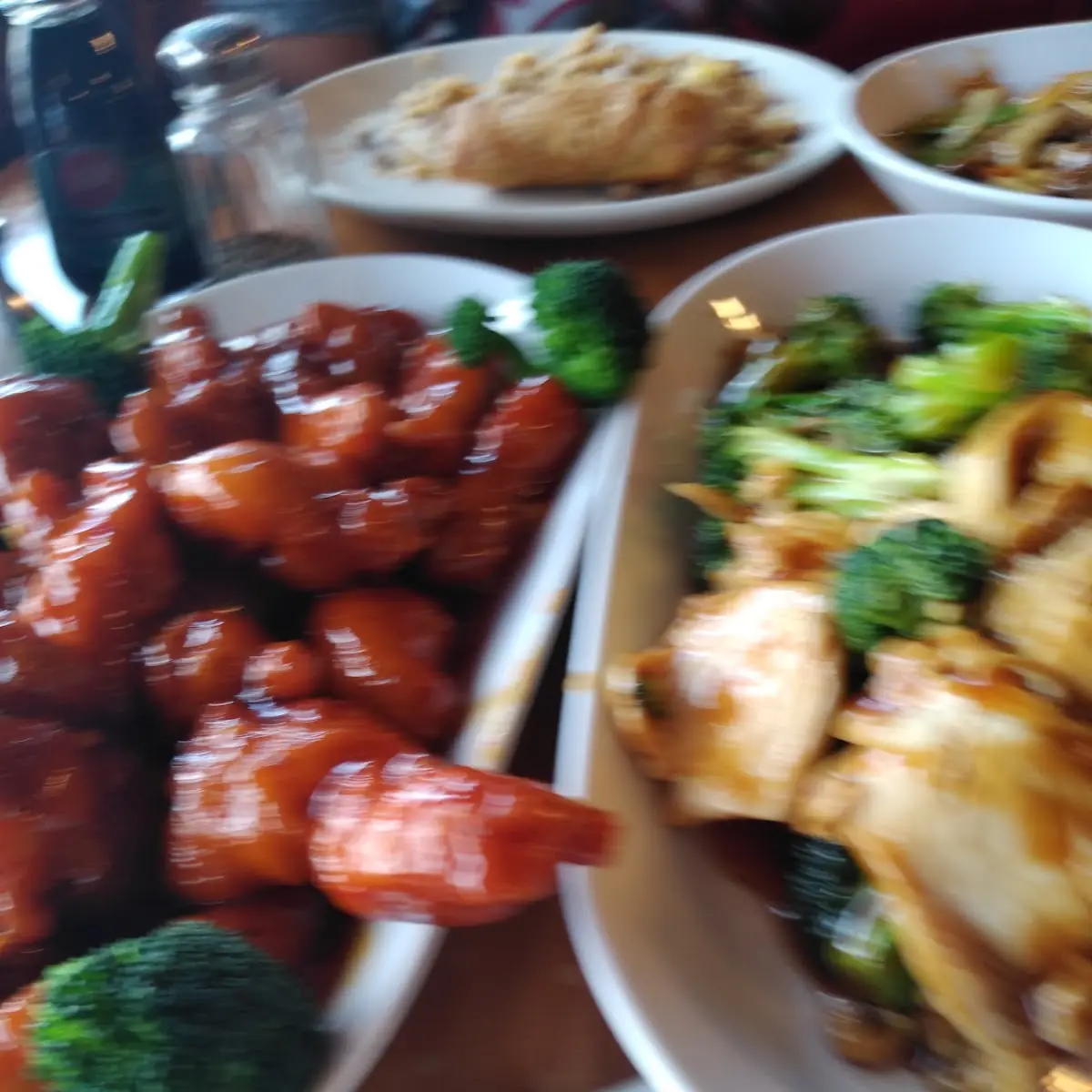 鸡捞面套餐 chicken lo mein combo platter